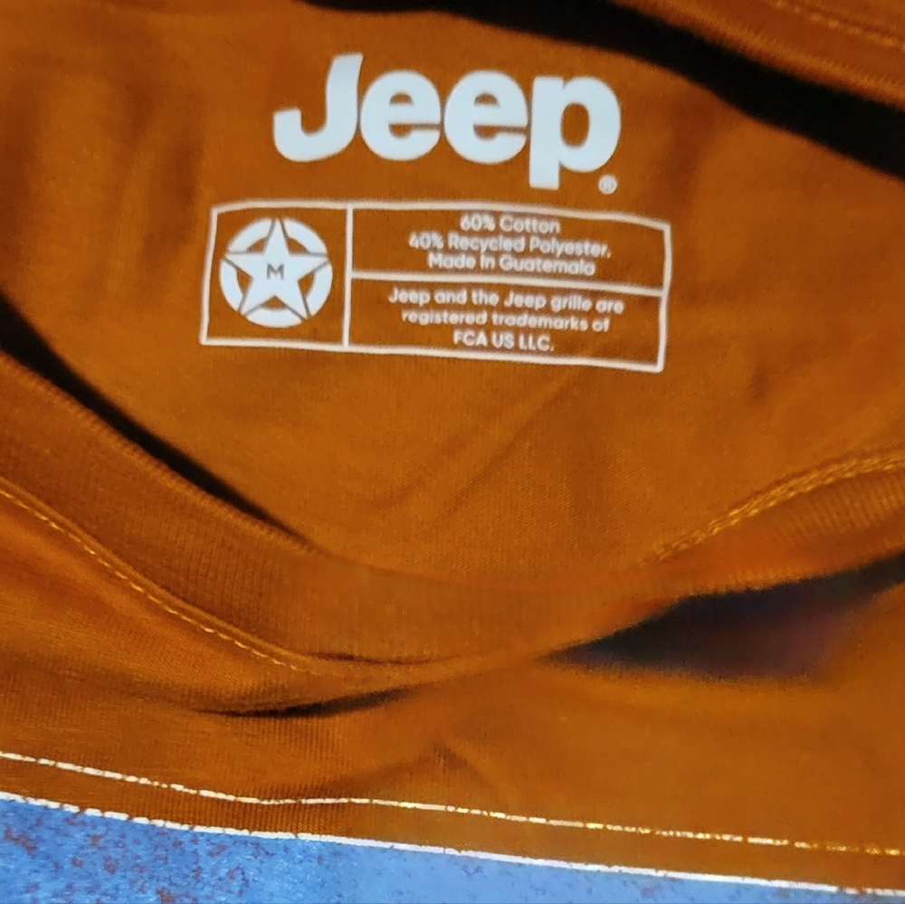 GOODFELLOW & CO Jeep T Shirt Orange Size S - Picture 3 of 3
